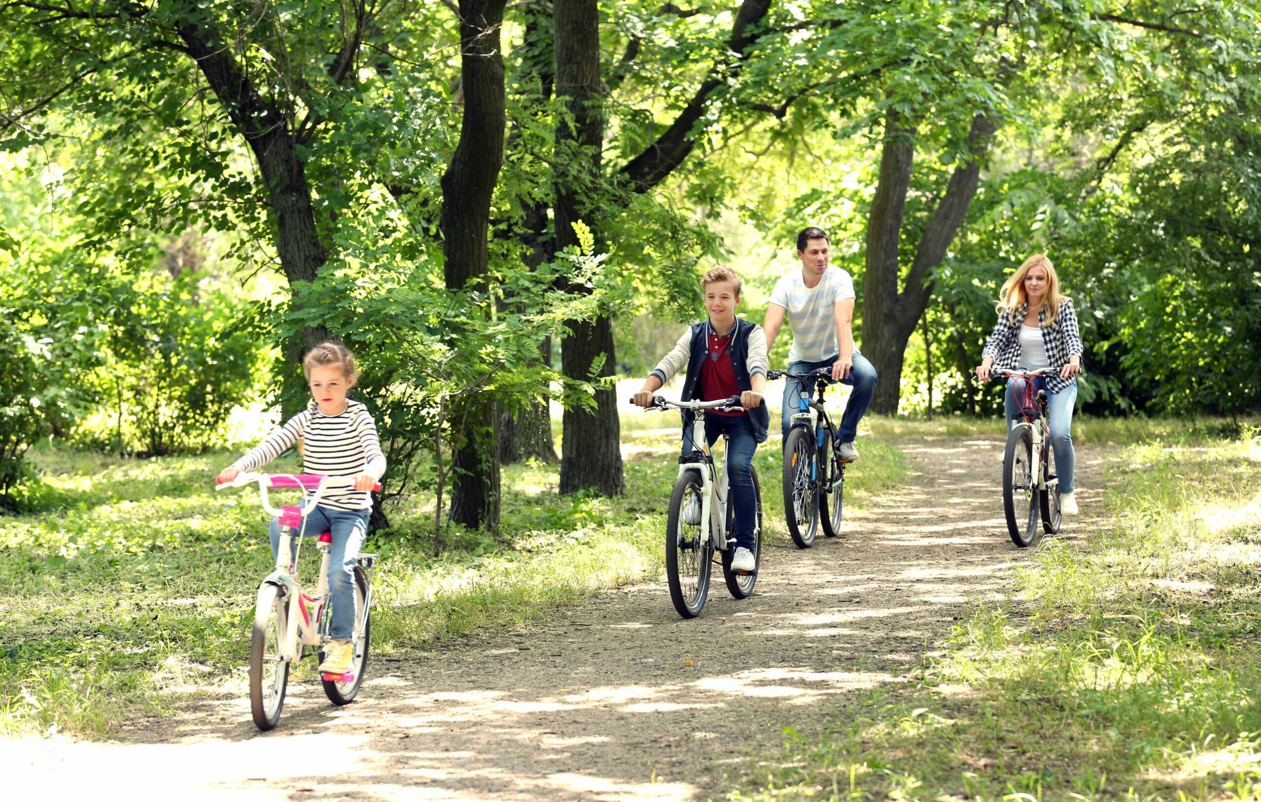 family bike ride ebike