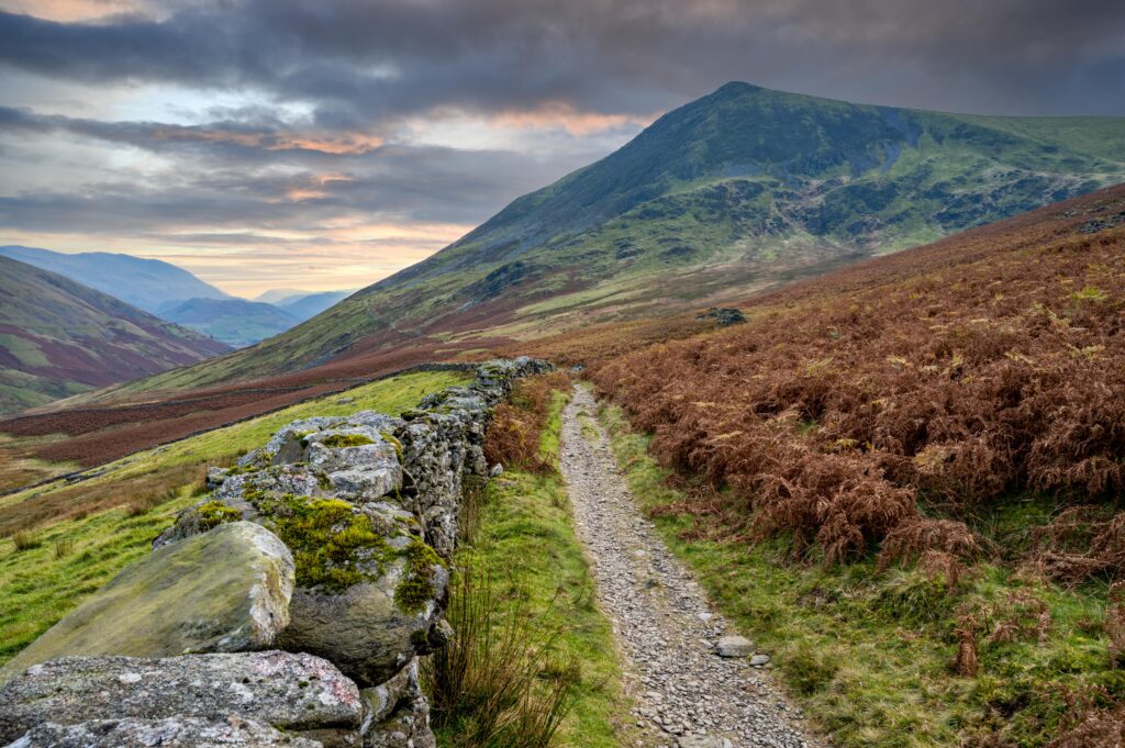 Lonscale fell, The Lake District